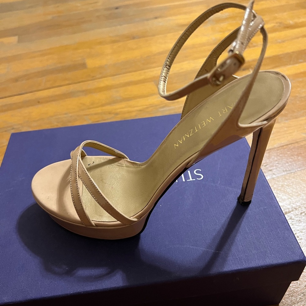 Stuart Weitzman Bebare Bambina Aniline, Size 10 - image 5